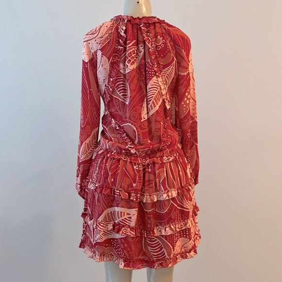 Julie Brown NYC Red Seville Mackenzie Dress Small - Picture 10 of 11